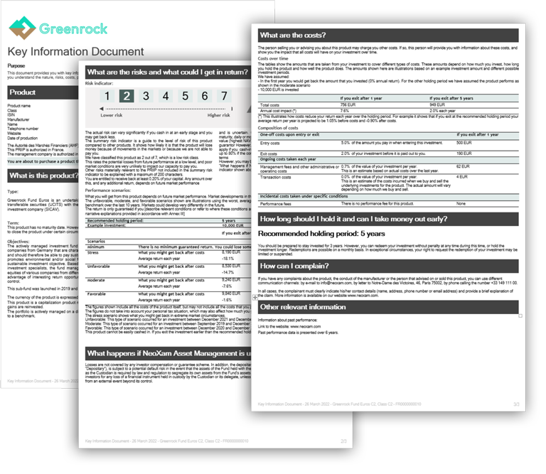 NeoXam KIDs sample document
