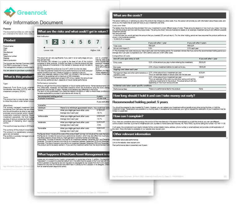 NeoXam KIDs sample document