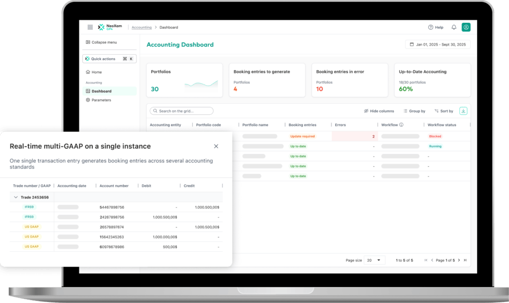 NeoXam Flexible and powerful core engines